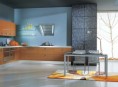imagen Delicadas cocinas en tono azul