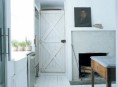 imagen Una cocina blanca y rústica