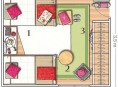 imagen Una habitación para hermanas de estilo bucólico