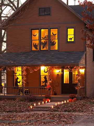 Ideas para Halloween Siluetas para Decorar tus Ventanas