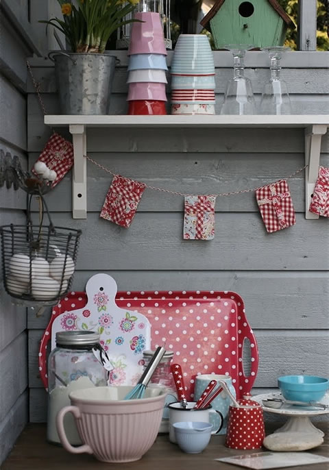 Detalles de estilo vintage para la cocina