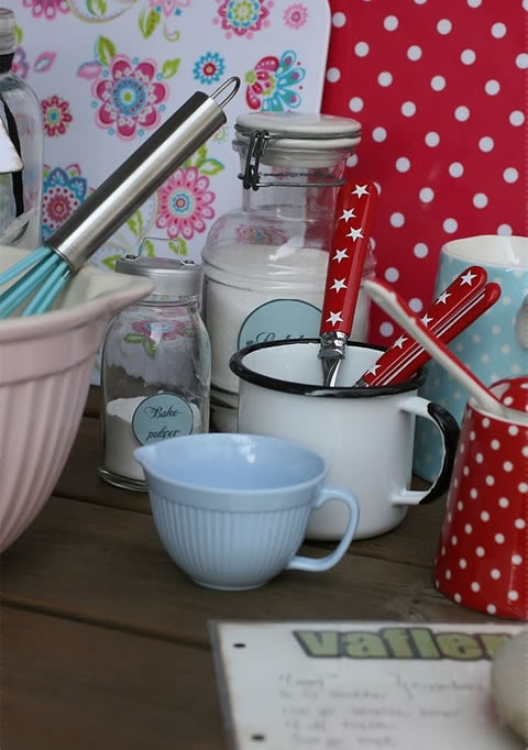 Detalles de estilo vintage para la cocina
