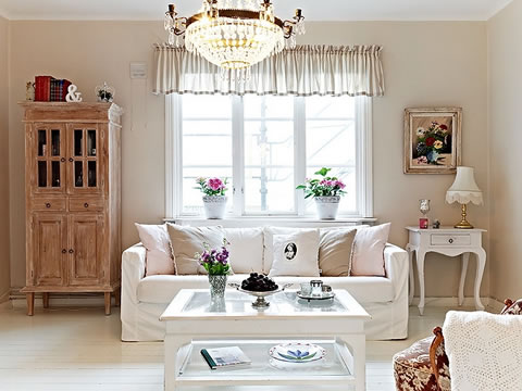 Romántico y vintage apartamento 1