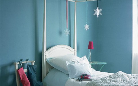 Dormitorios para niños con estilo navideño