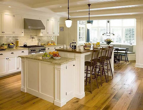 Una isla en la cocina