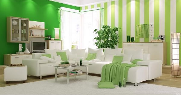 Color verde para la sala 5