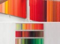 imagen Mural con lápices de colores para la sala