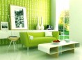imagen Color verde en las salas