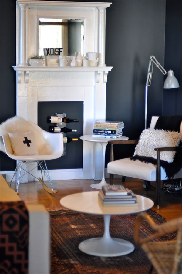 10 decoraciones para chimeneas sin uso
