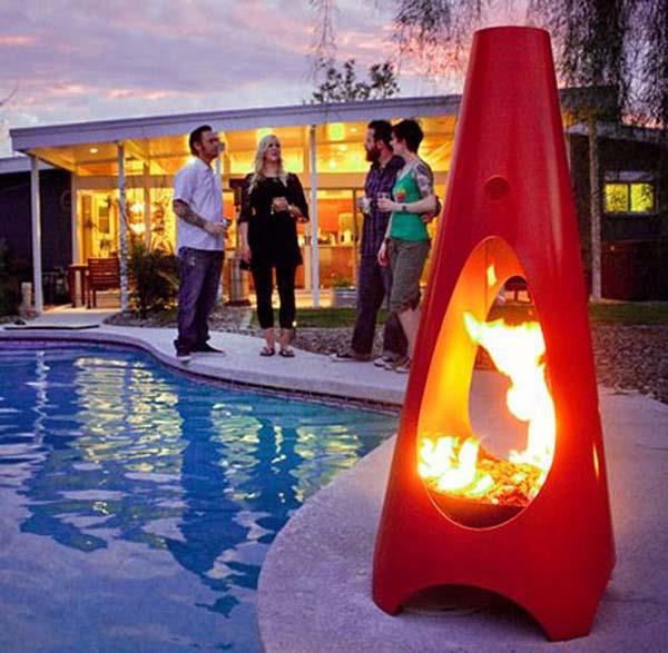 El fuego como elemento decorativo