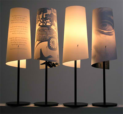 Iluminación con lámparas de papel 2