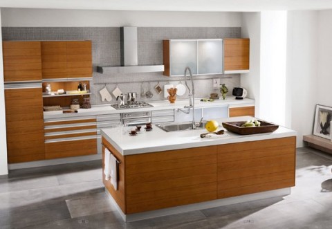 Cocinas modernas con isla central Islas para cocinas modernas
