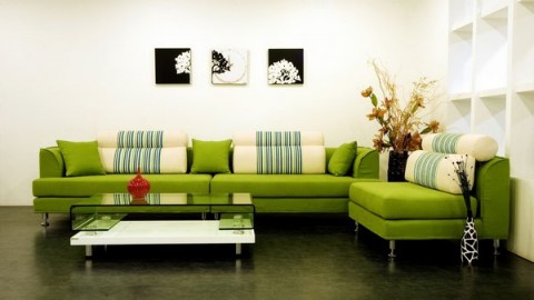 Decora con sofás coloridos 4