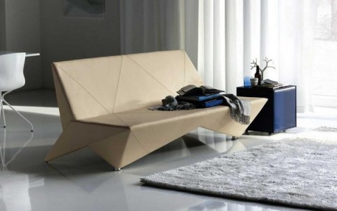 Mobiliario de diseño estilo origami 1