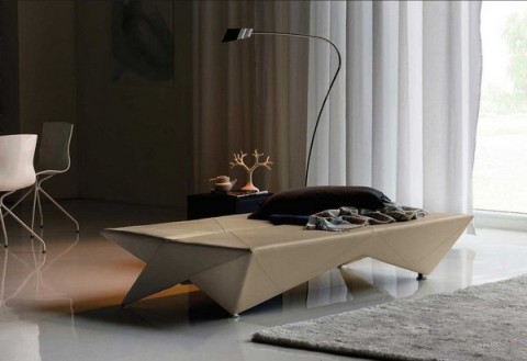Mobiliario de diseño estilo origami 2