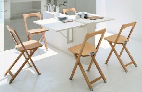 Ideas de mesas plegables de cocina Mesa de cocina plegable