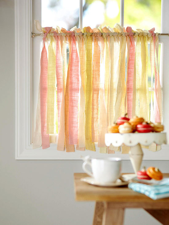 Decorar con cintas de tela