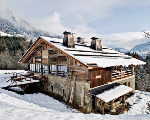 Cabaña de diseño en los Alpes 2