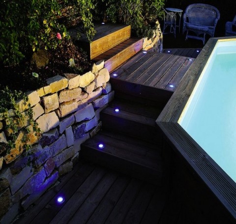 Decorar con luces LEDS los exteriores 4