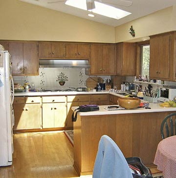 Una sencilla renovación en la cocina