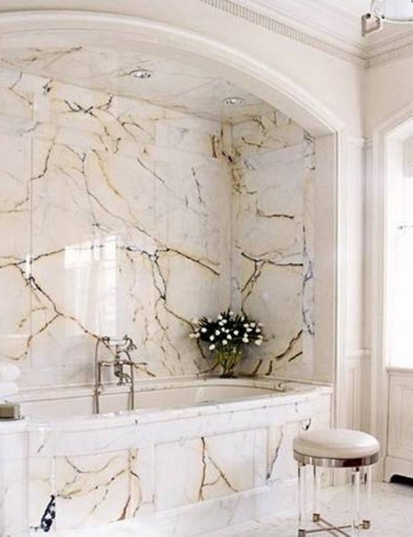 El mármol en el cuarto de baño Baño Ideas Marmol