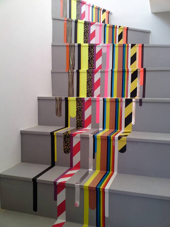 23 ideas diy para decorar las escaleras