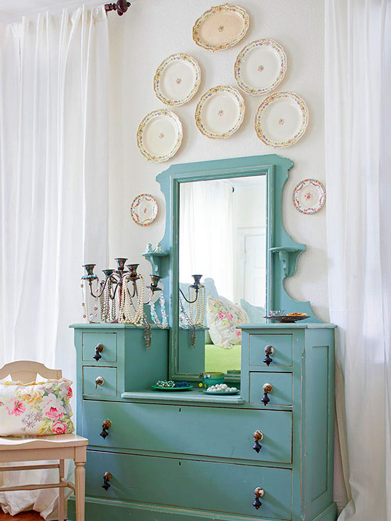 Soluciones vintage para decorar paredes Decoracion living vintage
