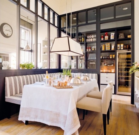 Cocina y comedor, dos espacios en uno Imagenes cocina comedor