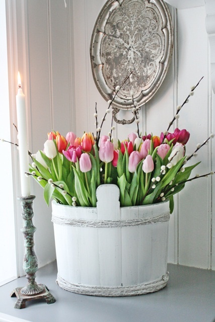Decorar con tulipanes 3