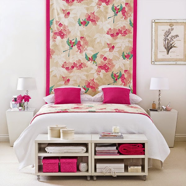 Dormitorios en rosa y blanco 1