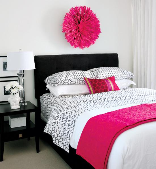 Dormitorios en rosa y blanco 7
