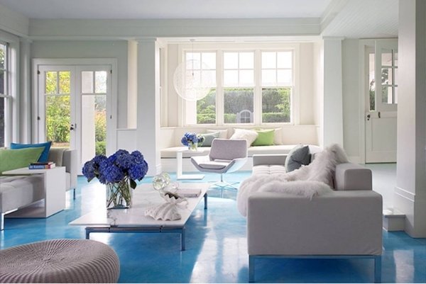 Coloridos suelos para la vivienda