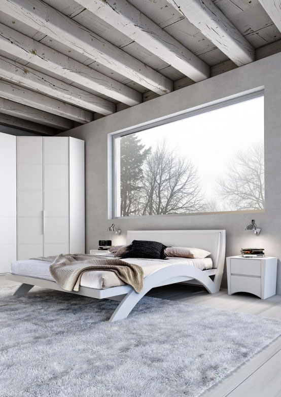 Dormitorios minimalistas 7