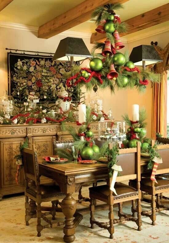 Ideas para decorar el comedor en Navidad