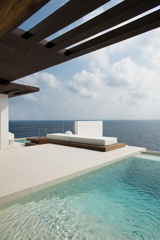 18 inspiraciones para una terraza minimalista