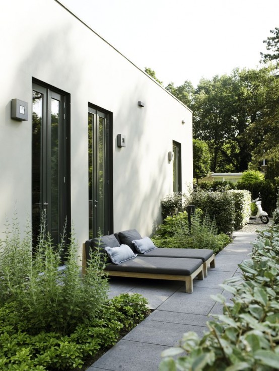 18 inspiraciones para una terraza minimalista