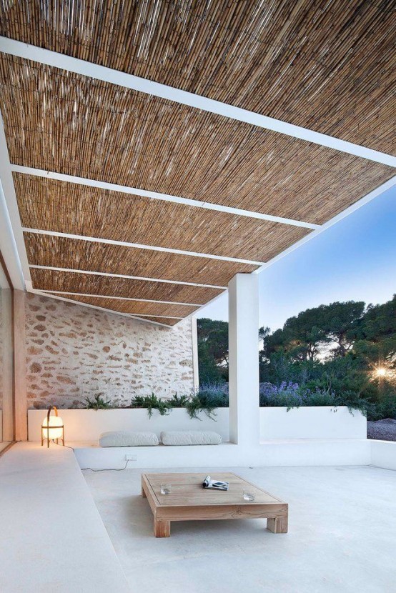 18 inspiraciones para una terraza minimalista