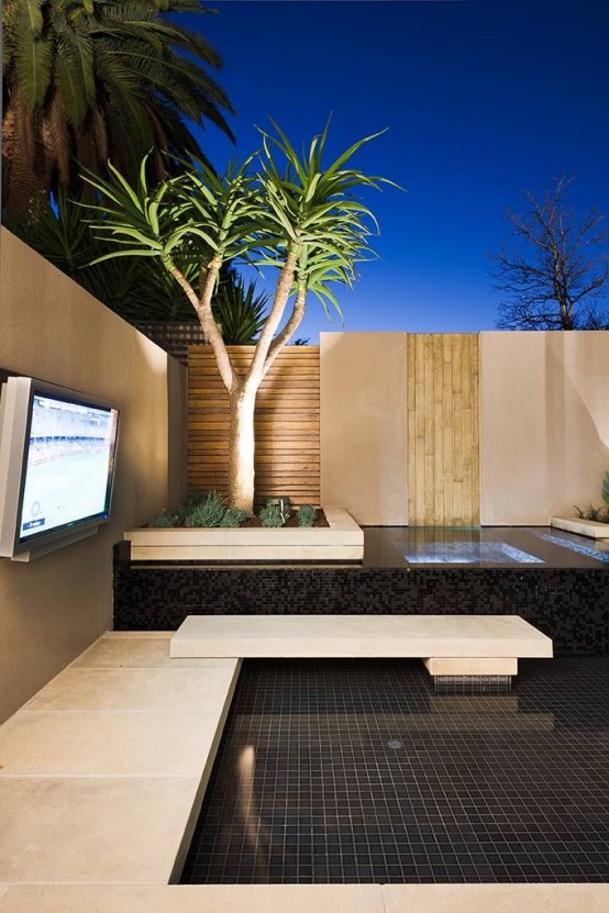 Ideas de terrazas minimalistas 10
