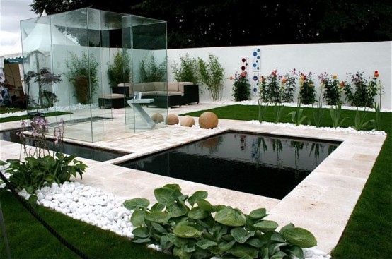 18 inspiraciones para una terraza minimalista