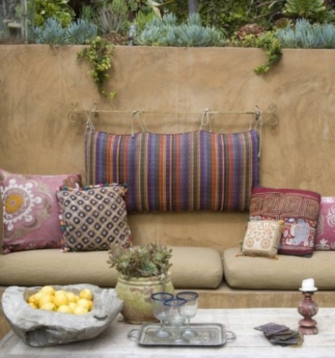 Encantadores patios en estilo marroquÃ