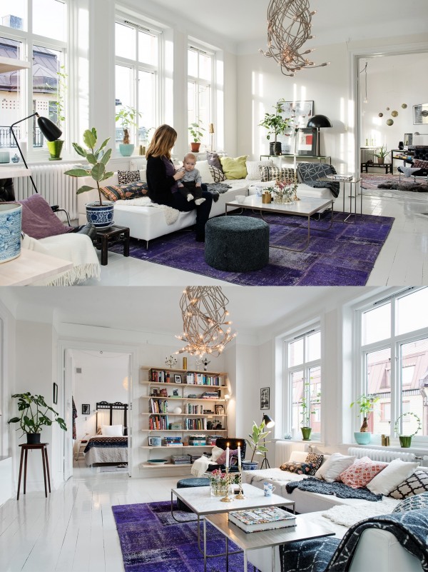 Ideas para una sala de estar de estilo nórdico