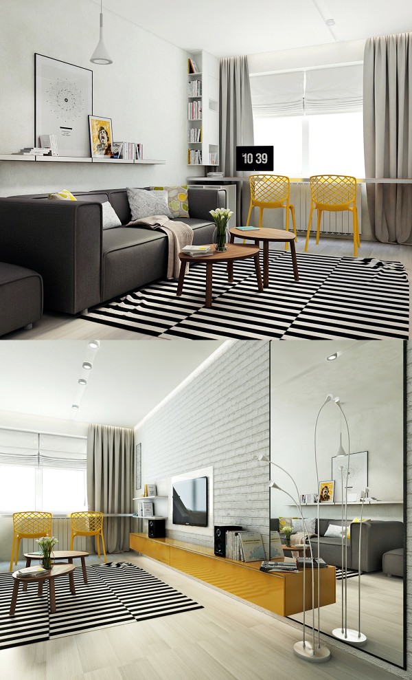 Ideas para una sala de estar de estilo nórdico