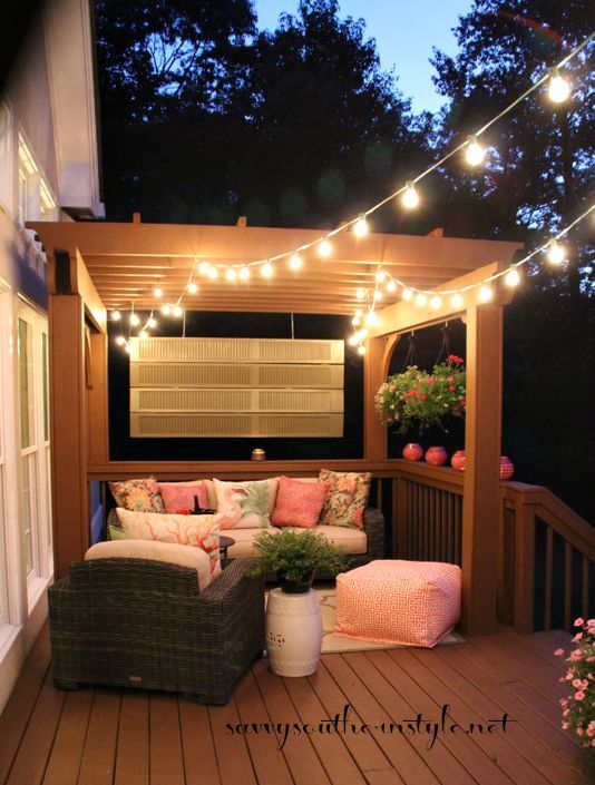 10 maneras de decorar tu pérgola