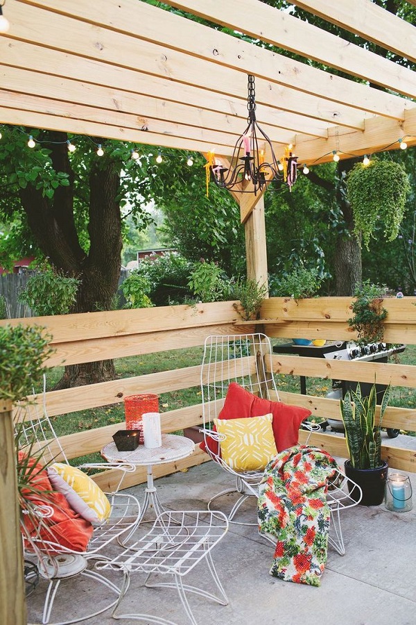 10 maneras de decorar tu pérgola