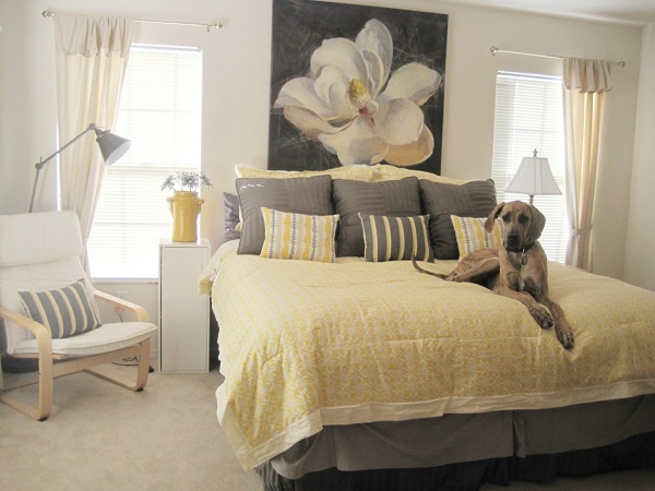 Renueva tu dormitorio con ropa de cama en amarillo y gris
