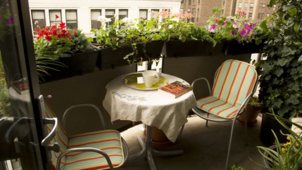 Ten un balcón acogedor con estas ideas Decoración Balcón Garden