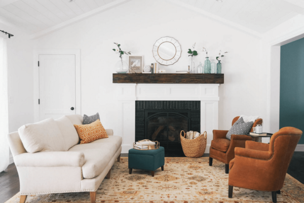 28 ideas para decorar la chimenea de casa