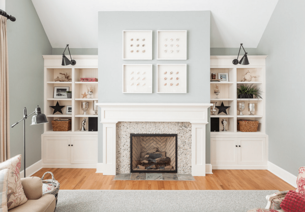 28 ideas para decorar la chimenea de casa
