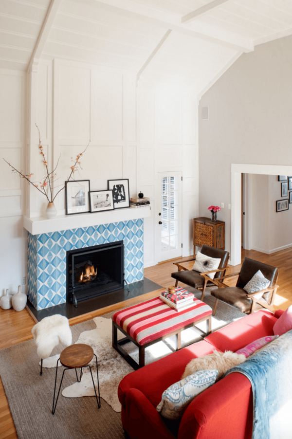 28 ideas para decorar la chimenea de casa