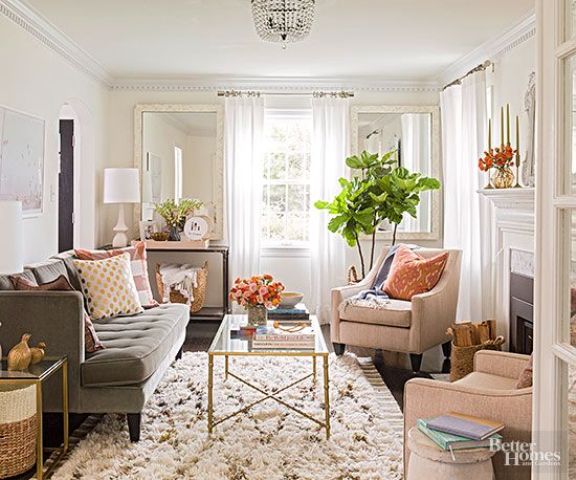 Ideas para decorar una pequeña sala de estar